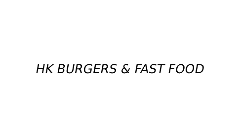 Over HK Burgers & fast food - Bekijk ons menu of bestel online